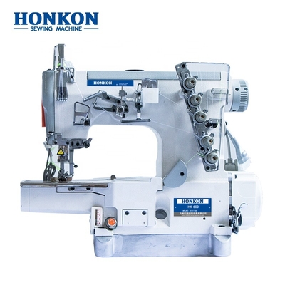 Macchina per cucire HK-600-01 di piccolo appartamento dell'azionamento diretto dell'interruttore di sicurezza ad alta velocità del letto